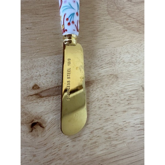 Mary Square Happy Tines Christmas Holiday Serving And Appetizer Plate Set - Picture 10 of 10